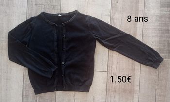 Gilet 8 ans fille
