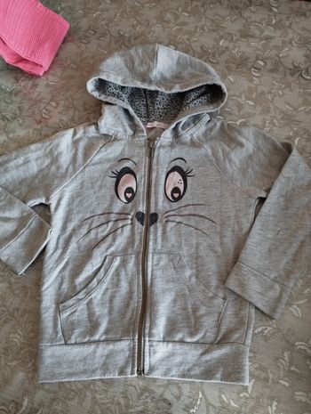 Gilet à capuche 8 ans fille