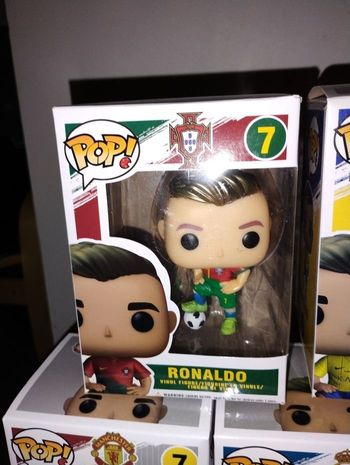 Figurine pop cristiano Ronaldo sélection portugal 