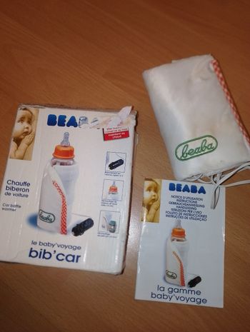 Chauffe biberon de voiture béaba