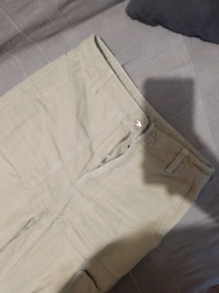 Pantalon kaki cargo taille 32 - photo numéro 3