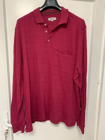 Polo bordeaux Charles De Seyne taille 7 neuf Coton