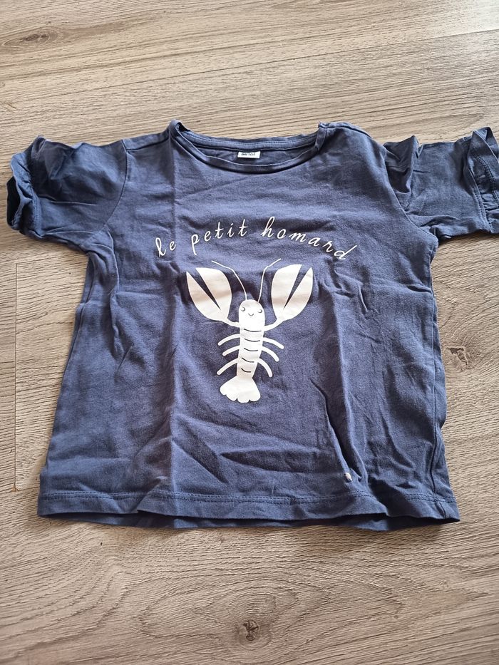 Tee shirt manche courte 4 ans
