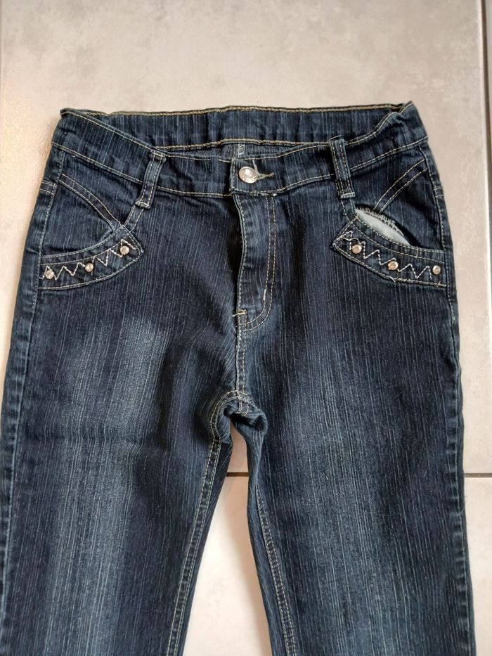 Jeans marine 12 ans - photo numéro 2
