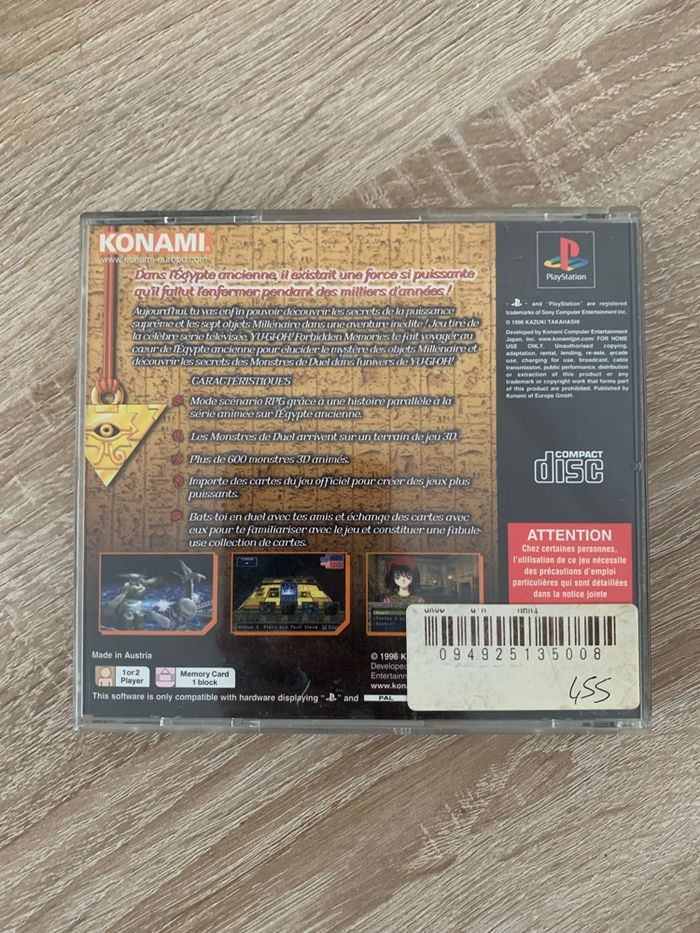 Yugioh forbidden memories PS1 - photo numéro 2