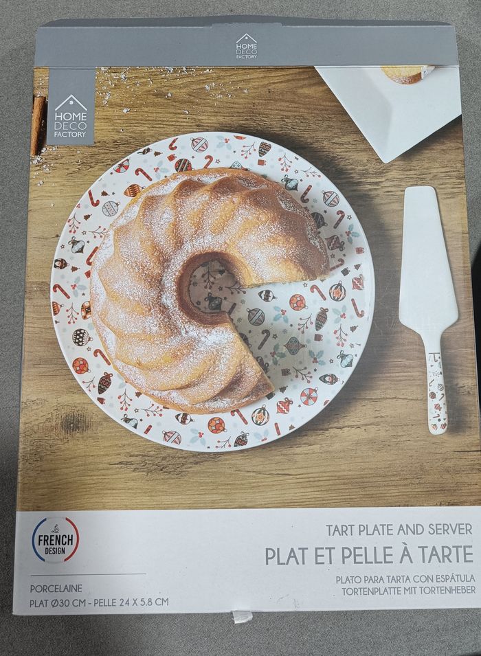 Plat et pelle a tarte