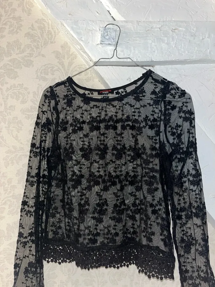 blouse manche longue jennyfer taille XS - photo numéro 2