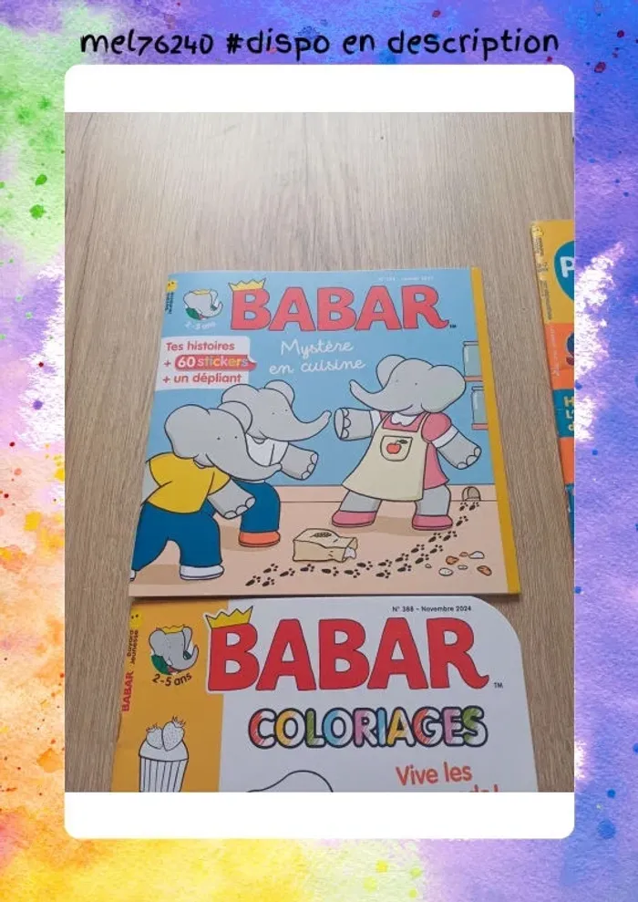Lot magazines à partir de 2 ans - photo numéro 3