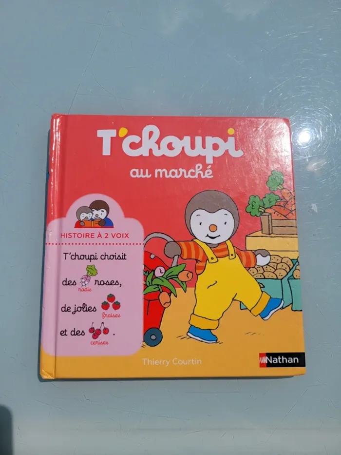 T’choupi : Histoire à 2 voix, tome 8 🍅 T'choupi au marché 🍆 (81) - photo numéro 2
