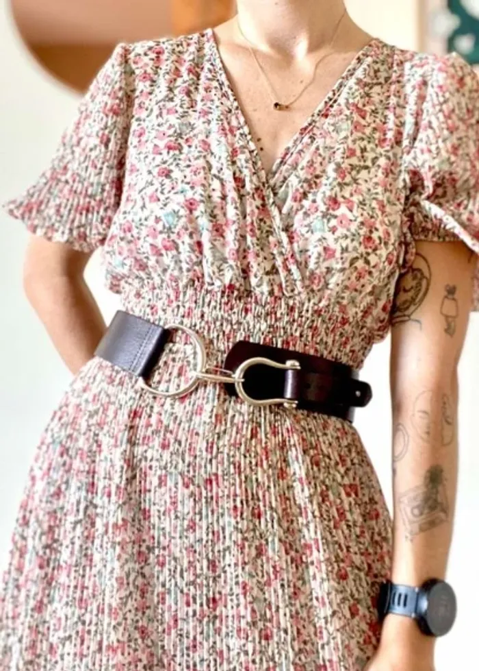Ceinture vintage Sellier - photo numéro 4