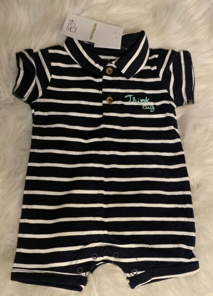 Neuve (non portée) 🏷😍🤩💙💙 combishort 3mois garçon 💙💙🤩😍