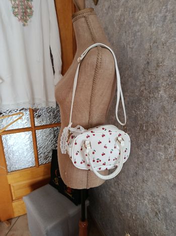 Sac à main Motif cerise 
