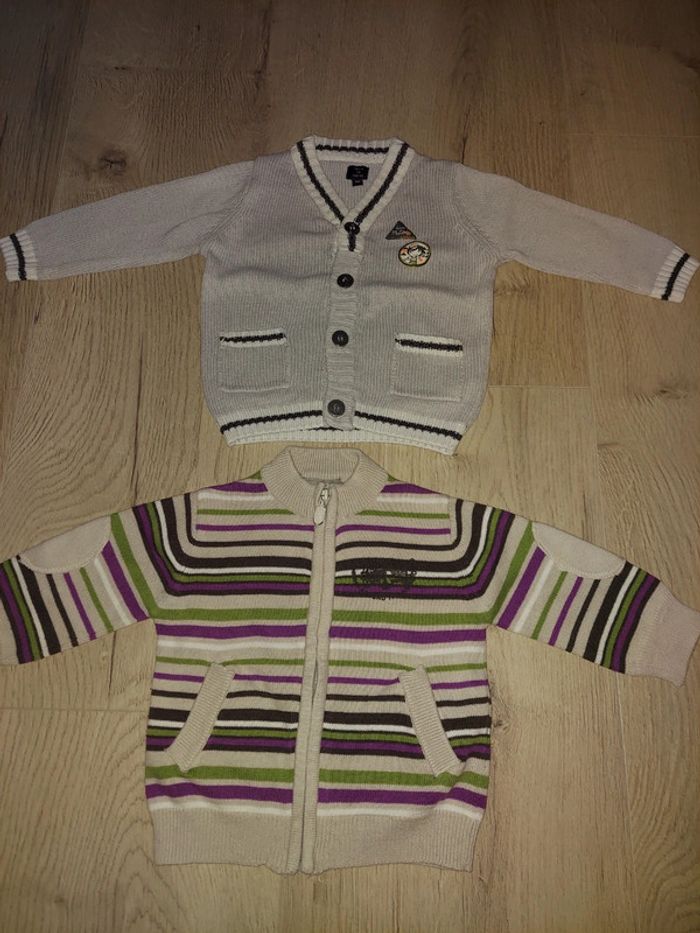 2 vestes 6 mois tbe