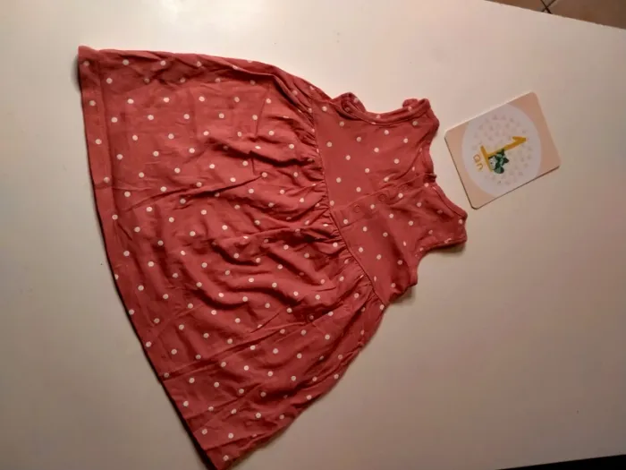 Robe bébé sans manches Mots d’Enfants 1 an - photo numéro 5