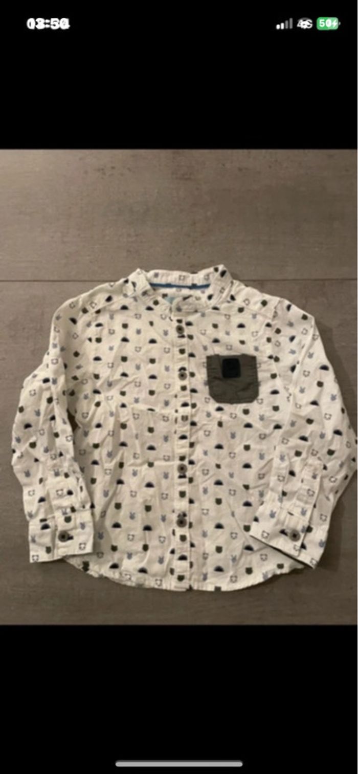 Chemise 3 ans