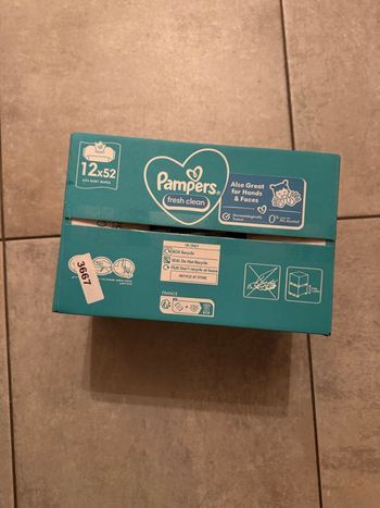 Lingettes Pampers Fresh Clean