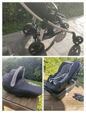 Poussette Trio 3-en-1 Bébé Confort “Elea” avec Isofix