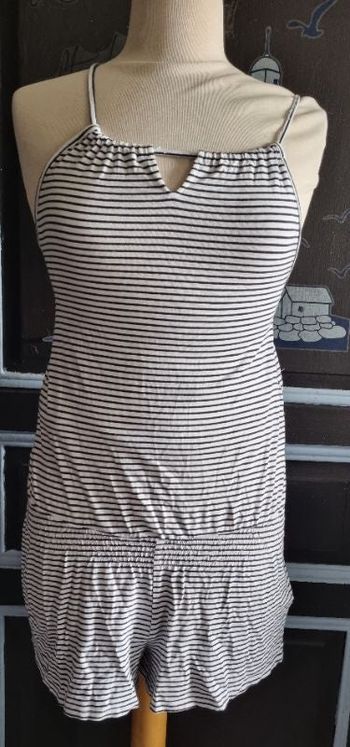 Combi-short rayé 38-40