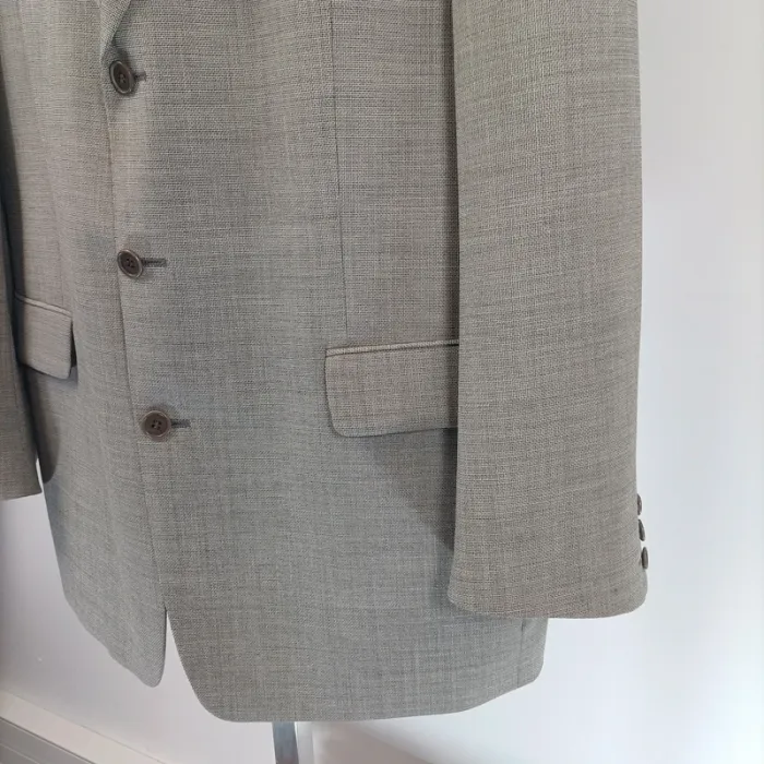 Veste de costume gris clair Saint Hilaire - Élégance classique taille 54 A468 - photo numéro 6
