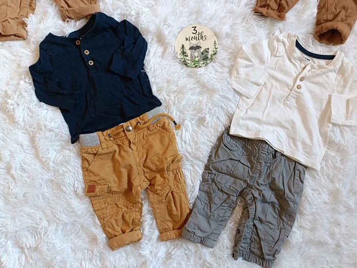 Lot de 5 tenues en 3 mois - photo numéro 2