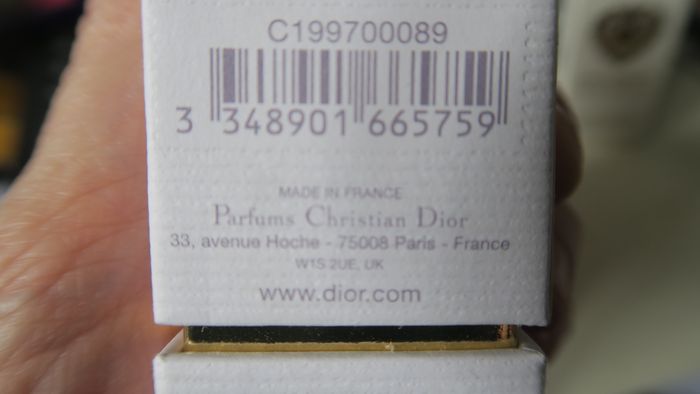 Miniature de parfum J'adore l'or - photo numéro 3