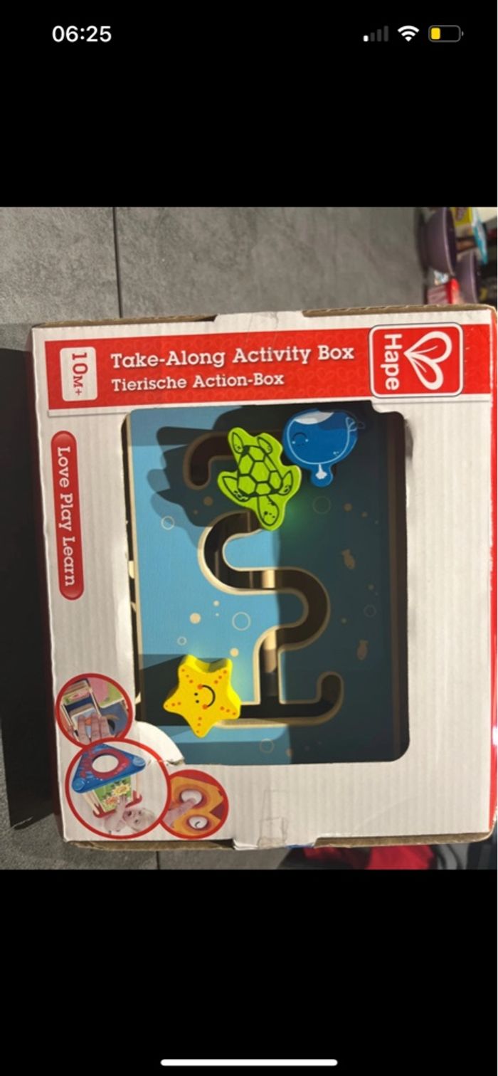 Boite d'activités à 5 faces - Hape - photo numéro 8