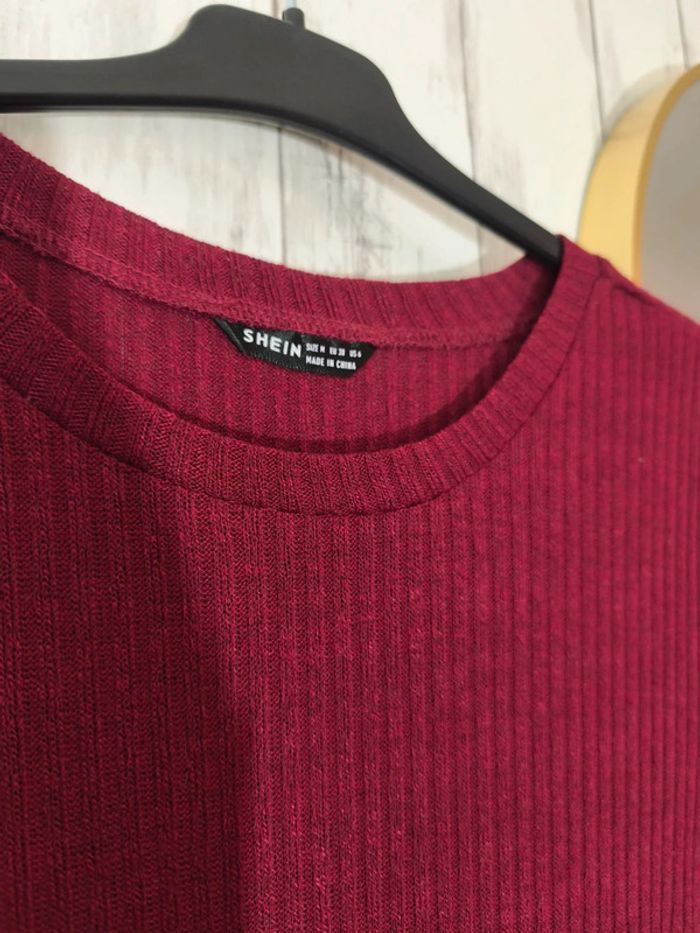 Robe bordeaux Shein femme taille M - photo numéro 6