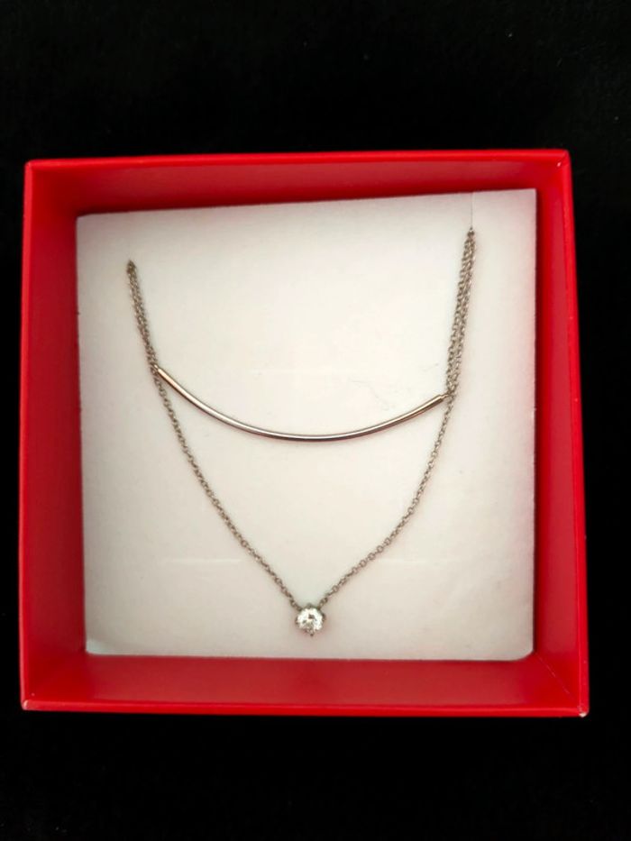 Collier en argent Histoire d'or