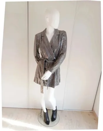 Combishort à paillettes
