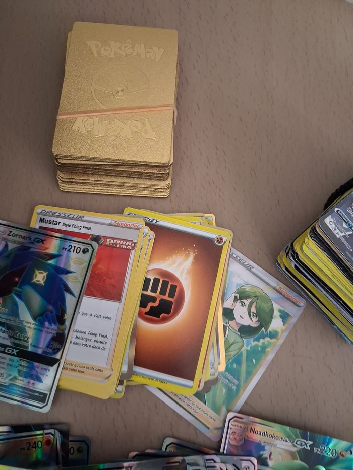 Lot cartes pokémon NON officielles - photo numéro 6