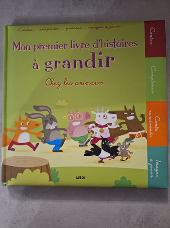 Livre Mon premier livre d'histoires à grandir