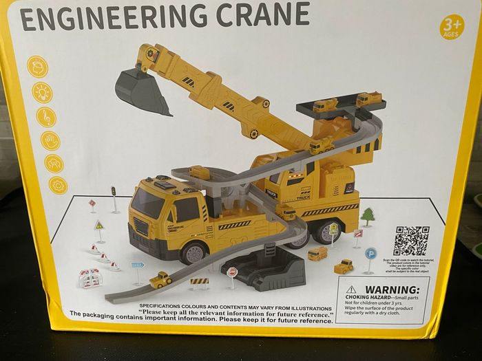 Camion grue  friction. Avéc bruitage - photo numéro 4