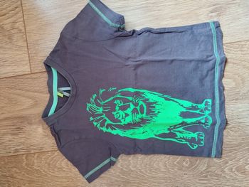 T-shirt manches courtes anthracite Orchestra - 3 ans