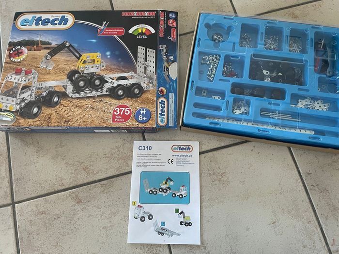 Kit de construction Eitech 375 pièces pelleteuse - photo numéro 2