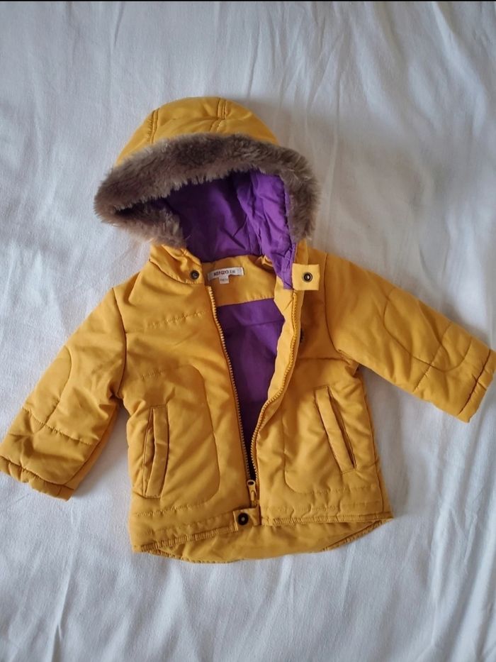 Manteau /blouson/ doudoune garçon 12 mois - photo numéro 2