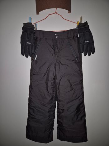 Pantalon de ski + gants