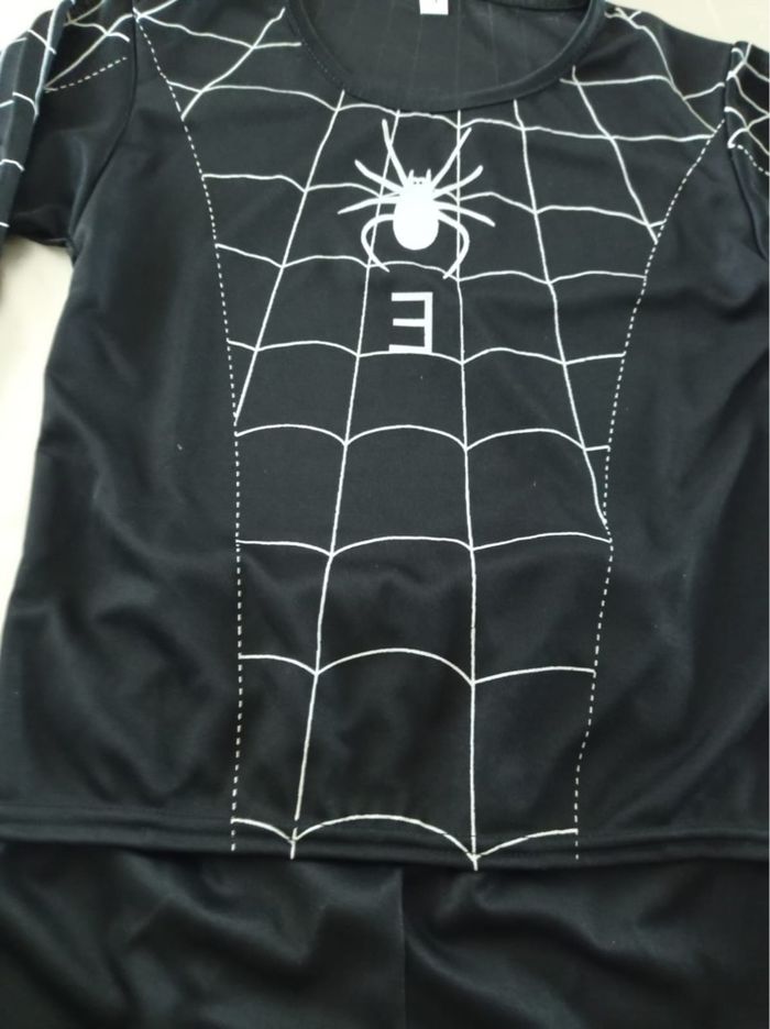 Deguisement spiderman noir et blanc 5-6ans - photo numéro 5