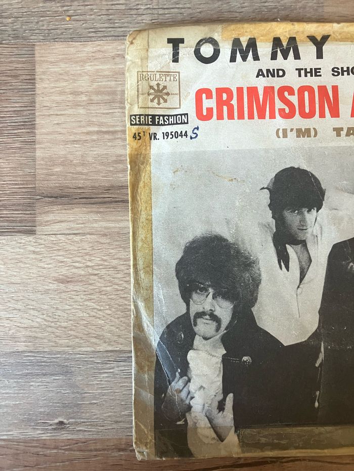 Vinyle 45 tours-Tommy James-Crimson and Clover - photo numéro 3