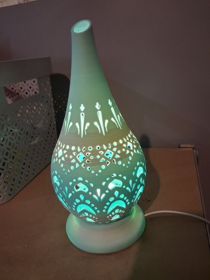 Lampe photophore nuit étoilé - photo numéro 3