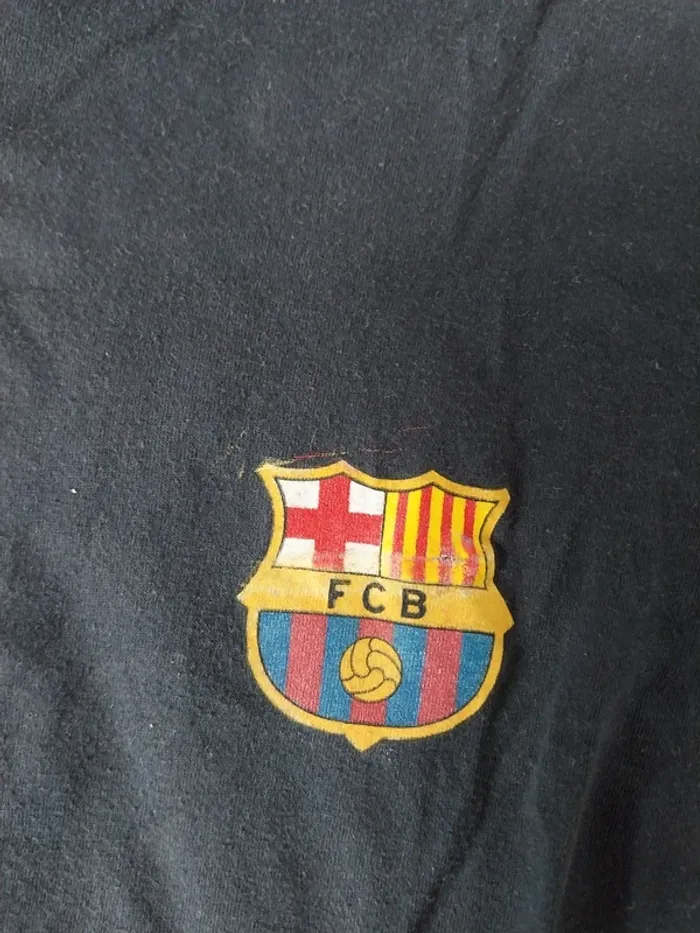 Tee-shirt manche courte garçon 10 ans FCB - photo numéro 3