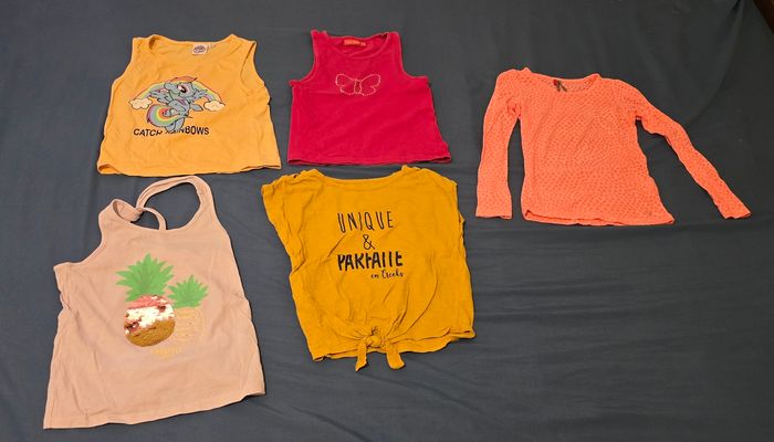 Lot vêtements fille