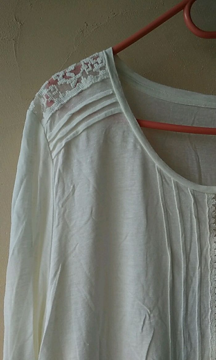 Haut sympa manches 3/4 taille 38/40 - photo numéro 3