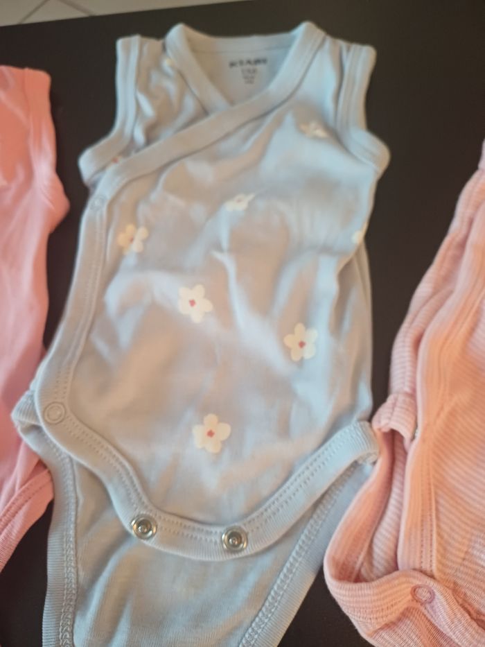 Lot 3 bodys marcel bebe filleh - photo numéro 4