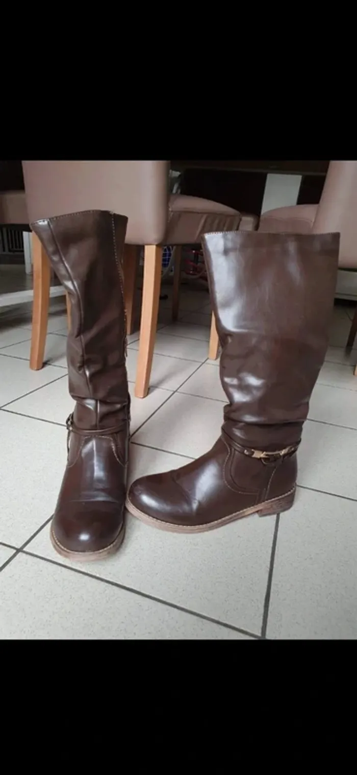 Bottes marron