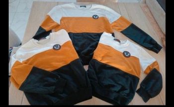 Pull famille où maman enfants Noël