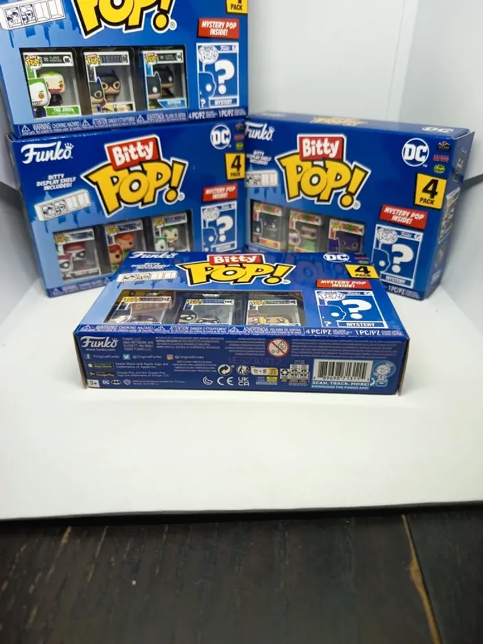 Lot de 4 - Collection Funko Bitty Pop - Lot Complet - photo numéro 5