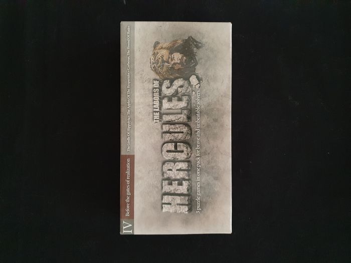 Jeux de société The labors of Hercules IV Before the gates of realization 3 puzzle games VCube NEUF