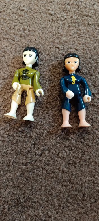 Lot figurines meccano fille