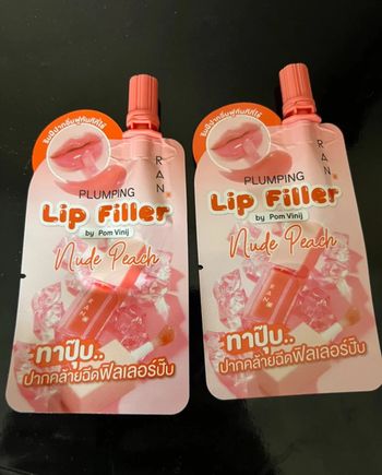 Lot de 2 gloss repulpants RAN Lip Filler – Couleur Peach – Neuf