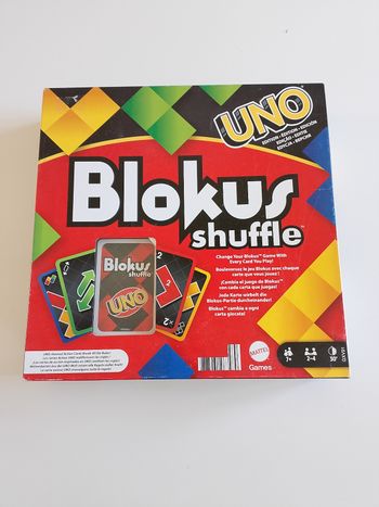 Blokus Shuffle uno Mattel games complet 